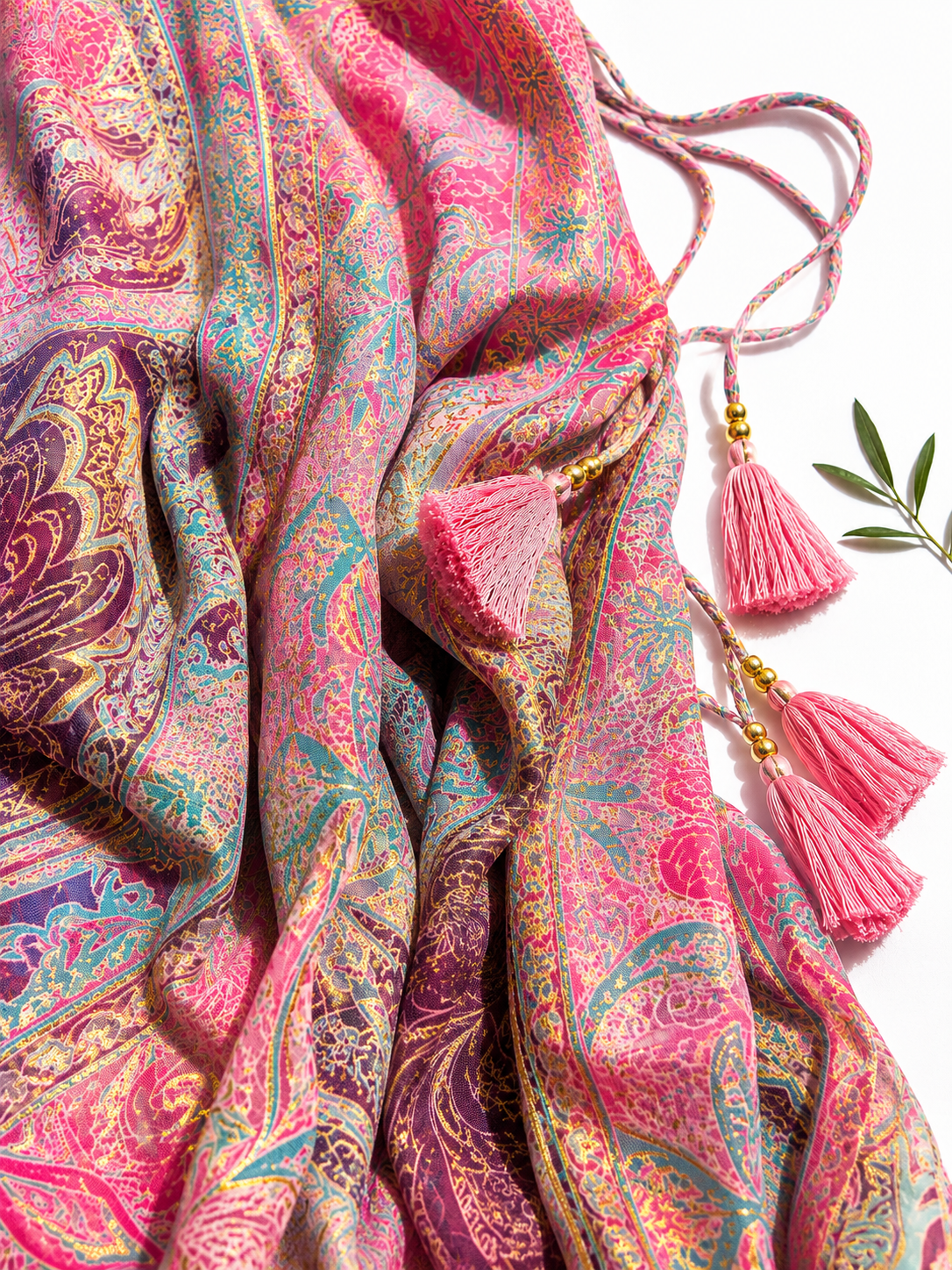 Boho Country Silk Dress