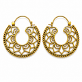 Mandala Rose Earrings