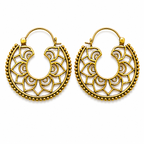 Mandala Rose Earrings