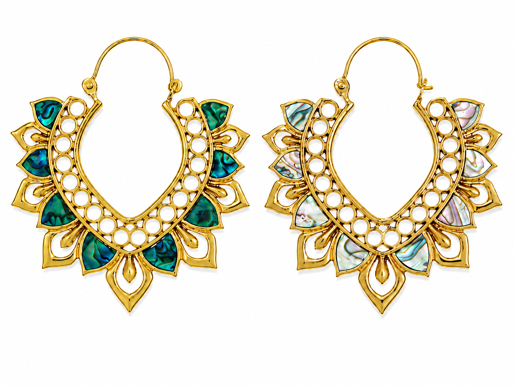 Ocean Lotus Earrings