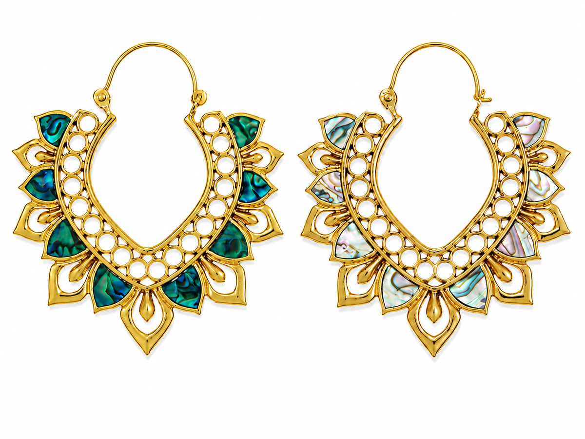 Ocean Lotus Earrings