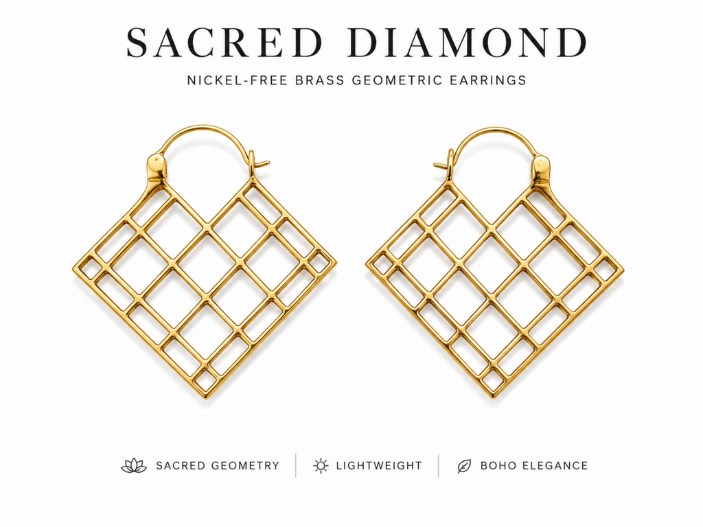 Sacred Diamond Earrings