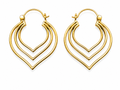 Three Hearts Earrings