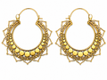 Golden Moon Earrings