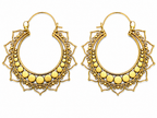 Golden Moon Earrings