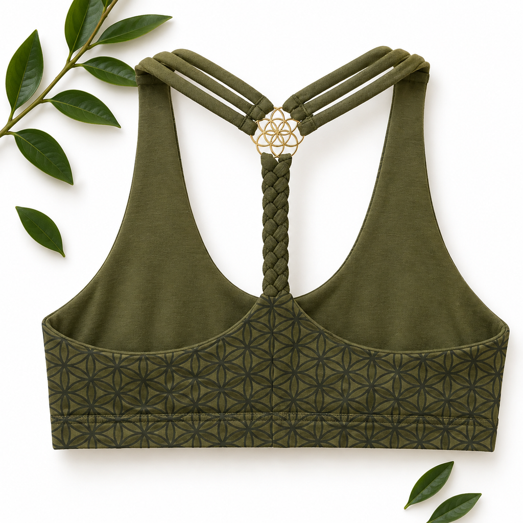 Earth Lattice Plait Top