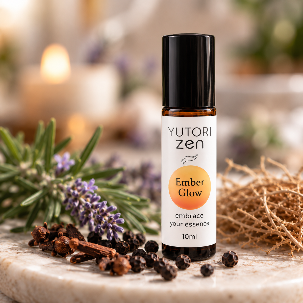 Ember Glow - Unisex Natural Essential Oil Blend