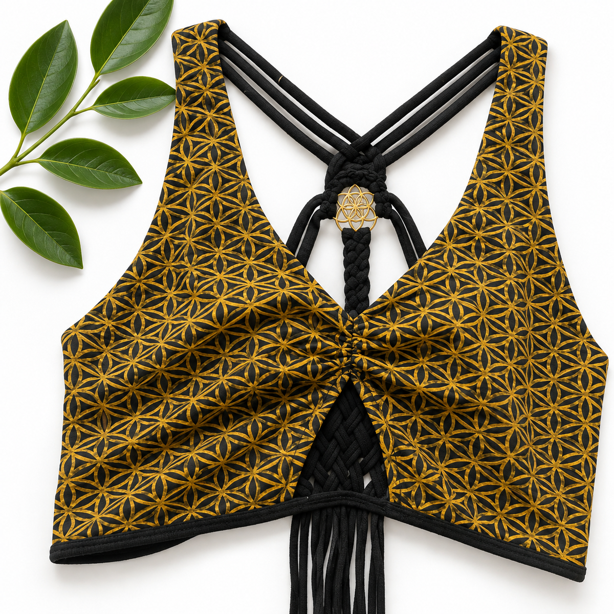 Golden Lattice Free Spirit Top