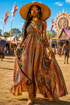 Golden Hour Silk Dress