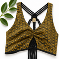Criss Cross Tassel Top