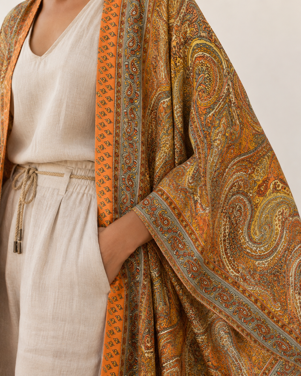 Golden Nomad Kimono