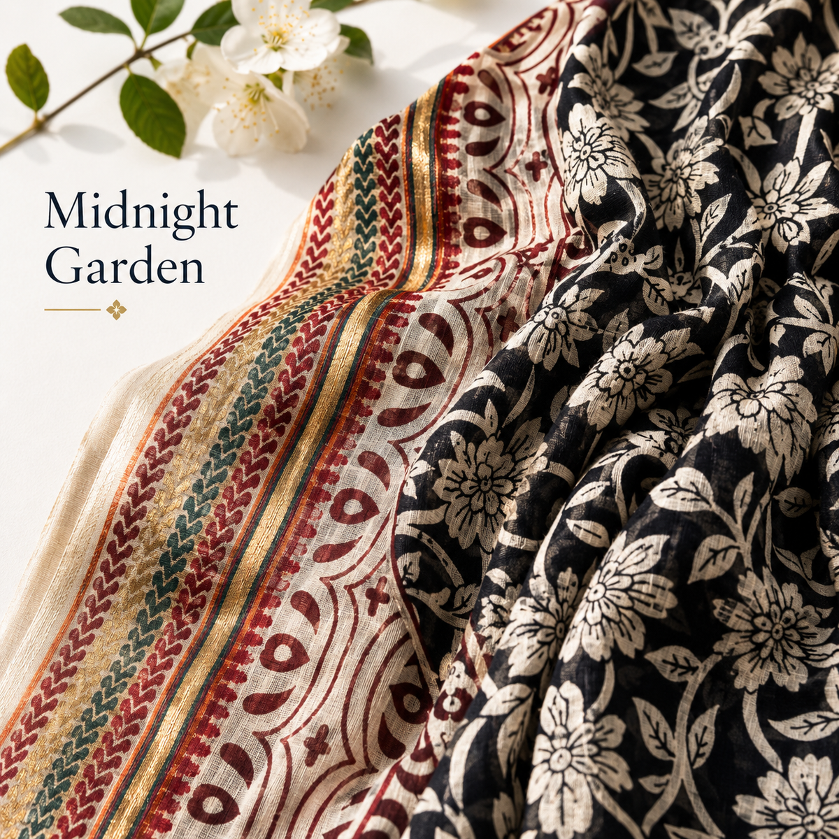Midnight Garden Scarf