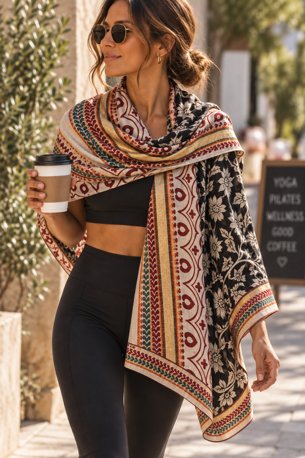 Midnight Garden Scarf
