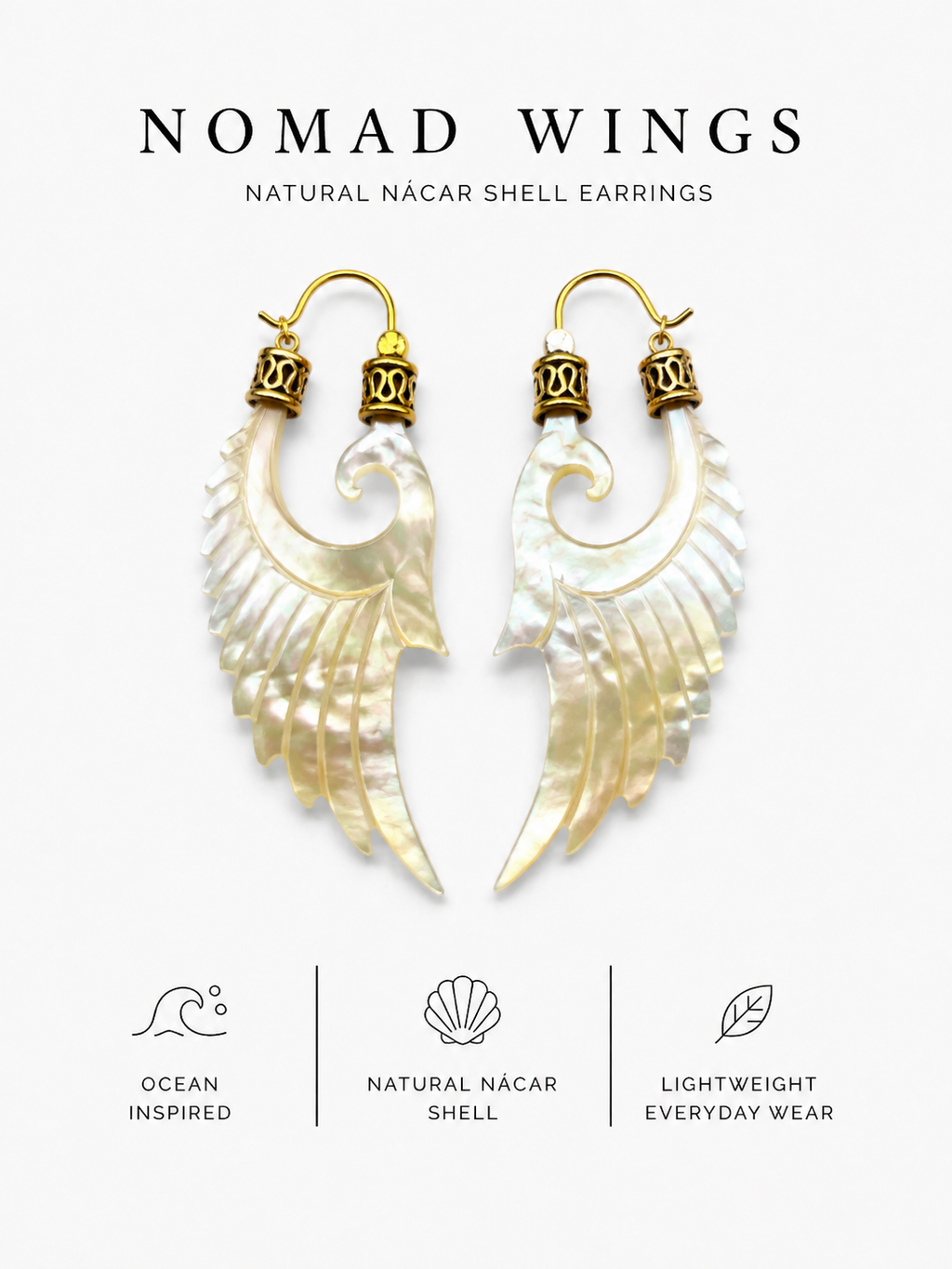 Nomad Wing Earrings
