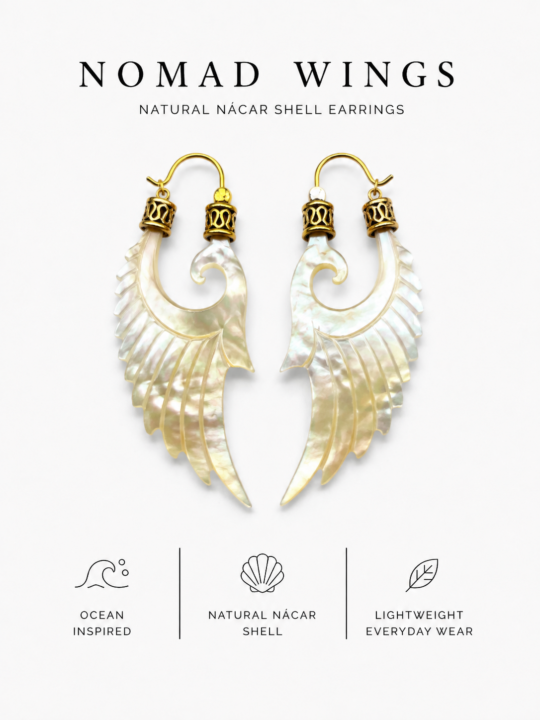 Nomad Wing Earrings