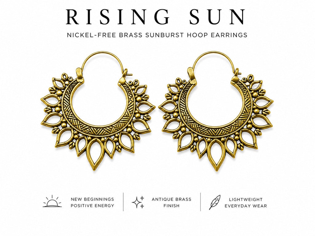 Rising Sun Earrings