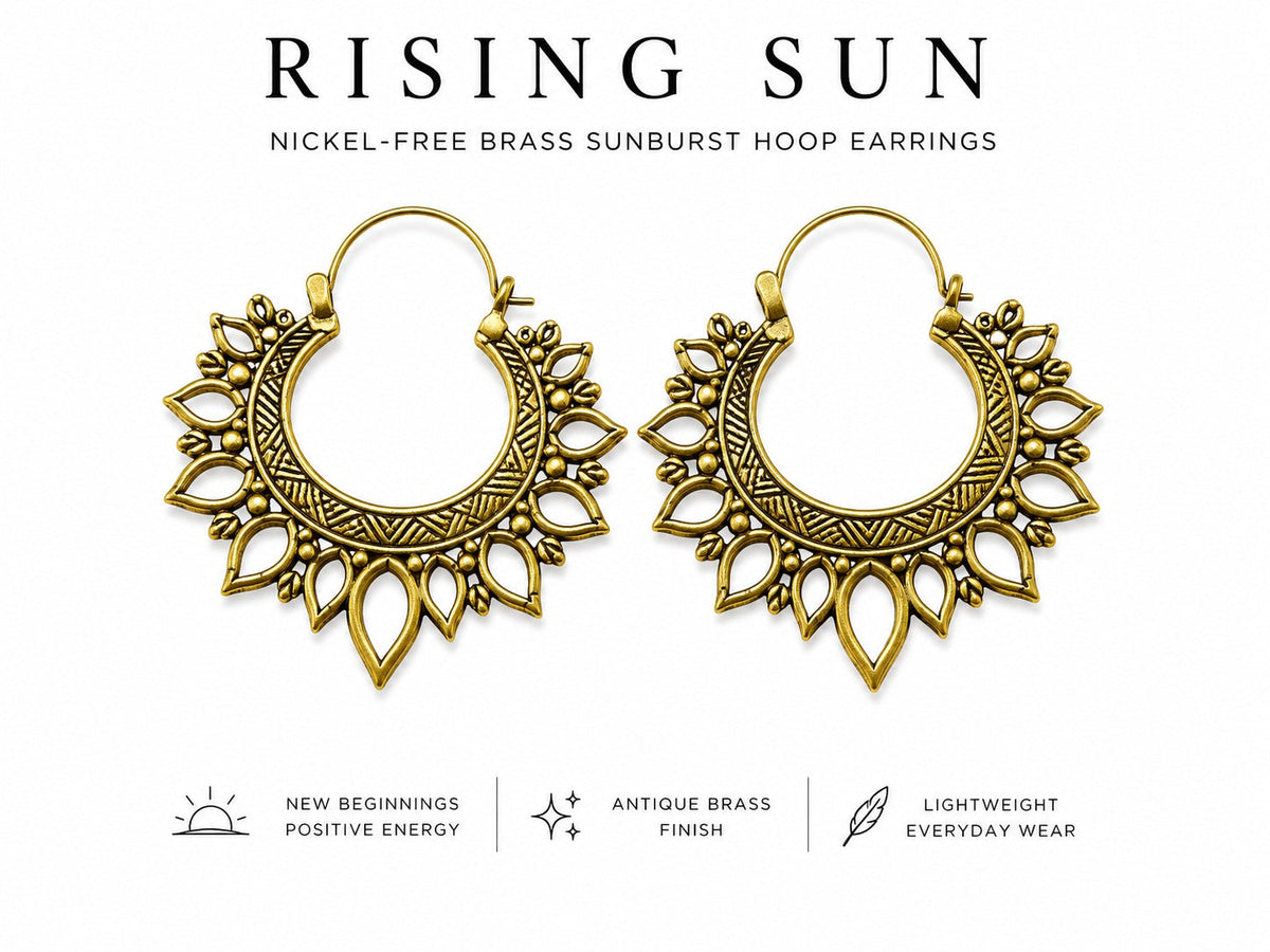 Rising Sun Earrings