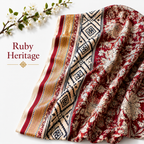Ruby Heritage Scarf