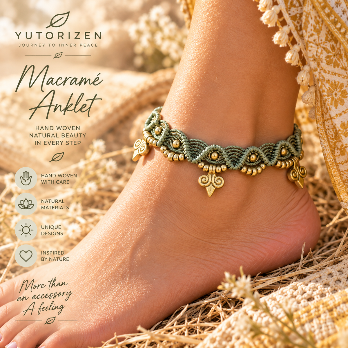 Sage Anklet