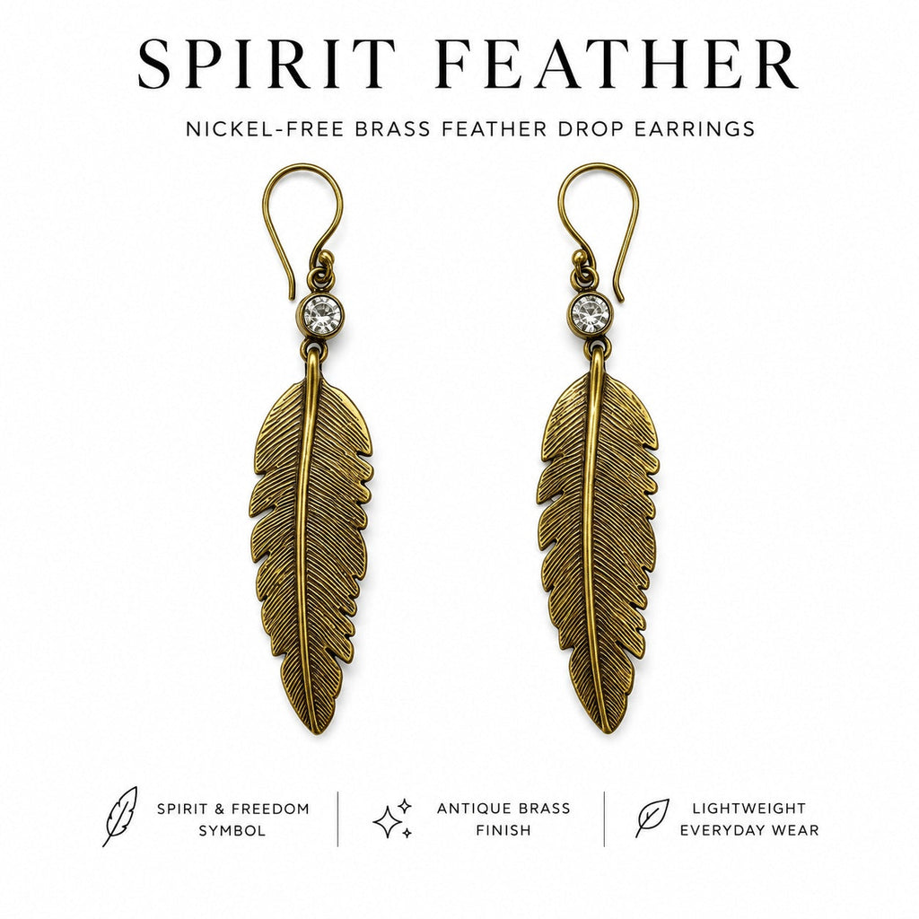 Spirit Feather Earrings