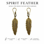Spirit Feather Earrings