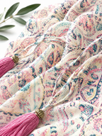 Sunlit Boho Silk Dress