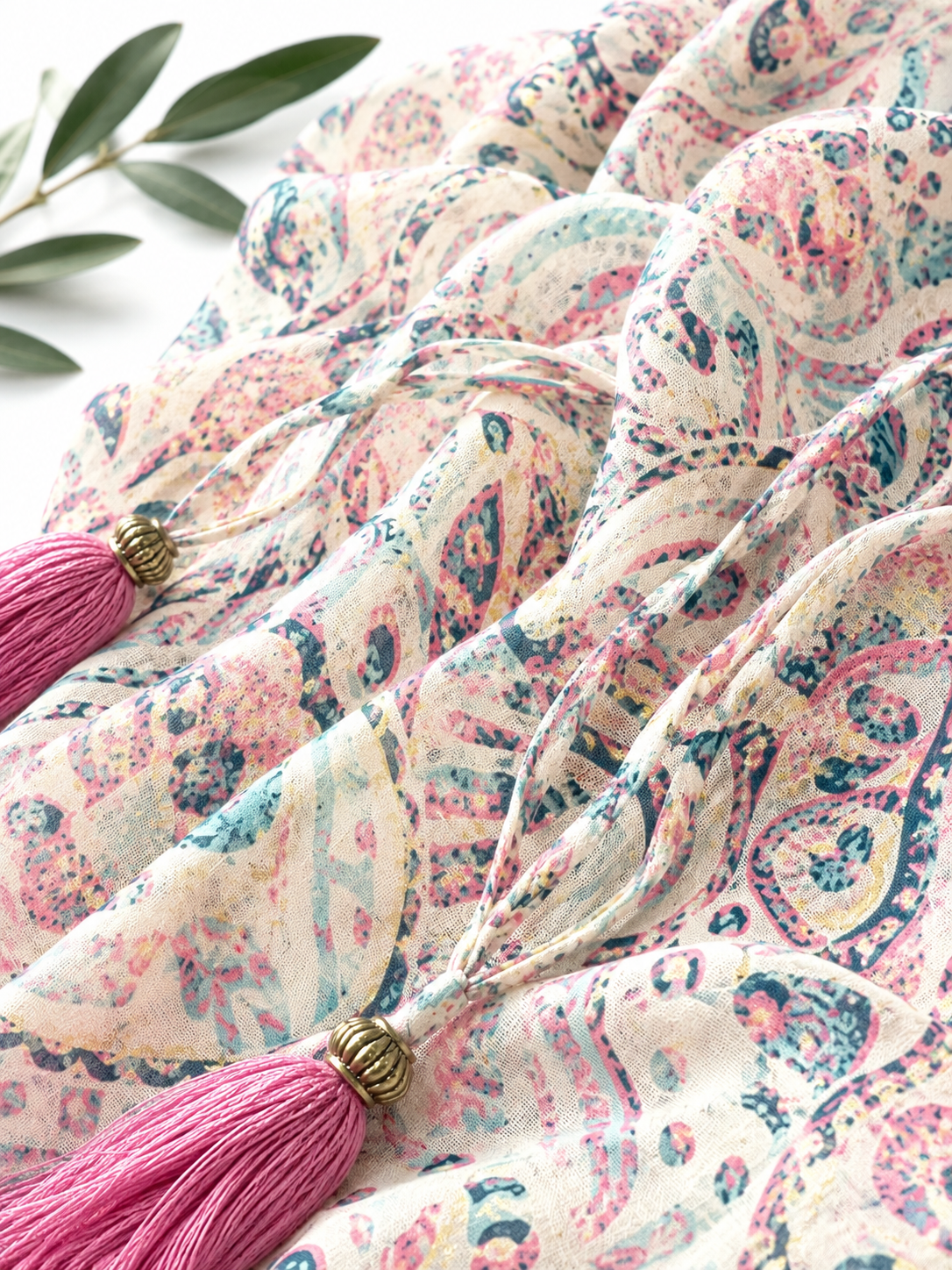 Sunlit Boho Silk Dress
