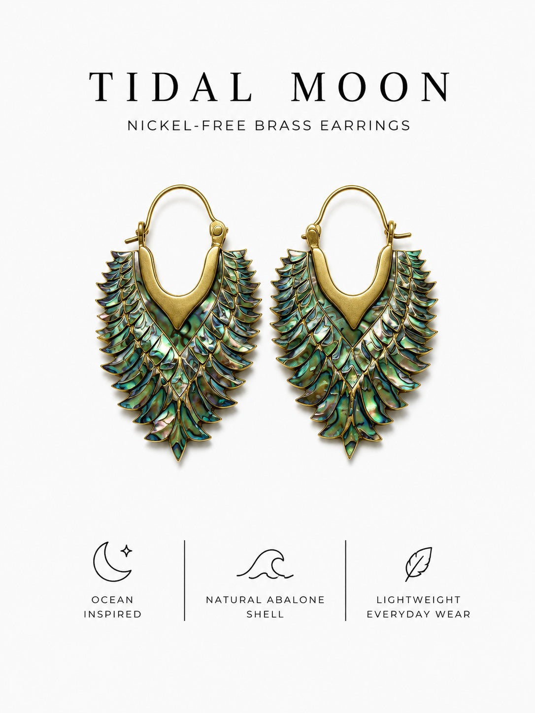 Tidal Moon Earrings