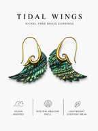 Tidal Wing Earrings