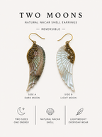 Two Moons Earrings