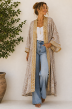 Ivory Sunrise Kimono