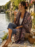 Midnight Garden Kimono