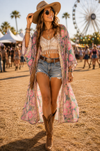 Paisley Bloom Kimono