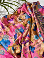 Pink Butterfly Kimono