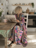 Pink Butterfly Kimono
