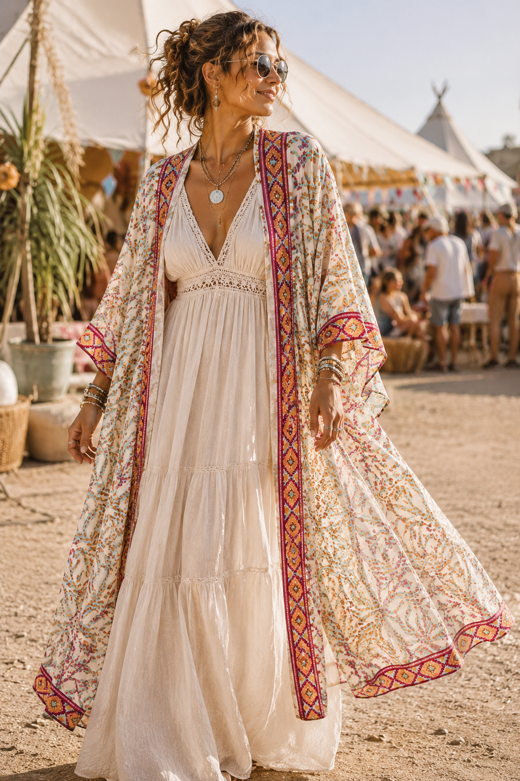 Sunset Nomad Kimono