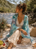 Turquoise Moon Kimono